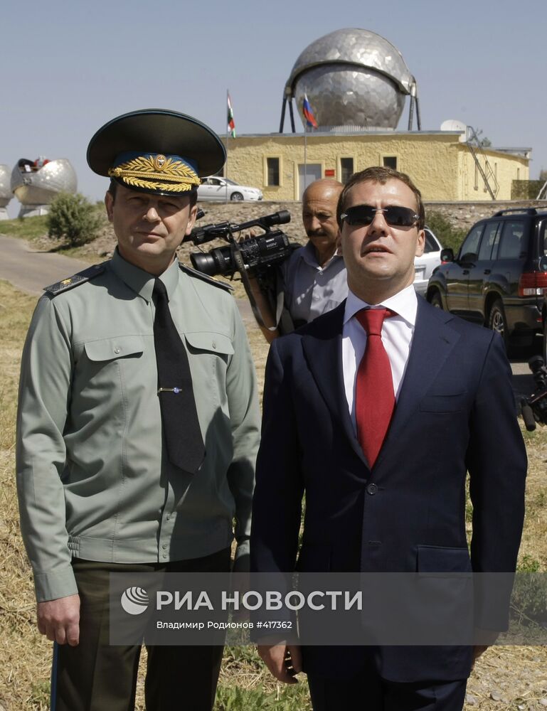 Второй день рабочего визита президента РФ в Таджикистан