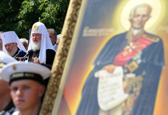 Патриарх Кирилл в Севастополе