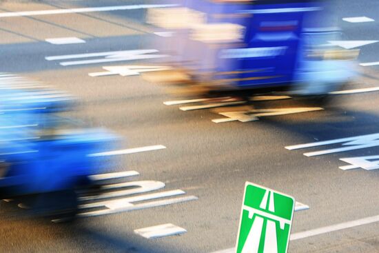 Трасса М-4 "Дон" в Москве