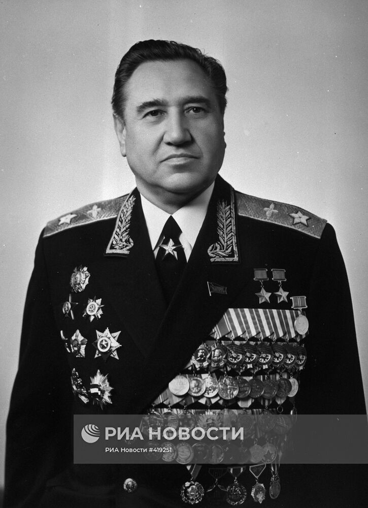 Заместитель министра обороны СССР А.И. Колдунов