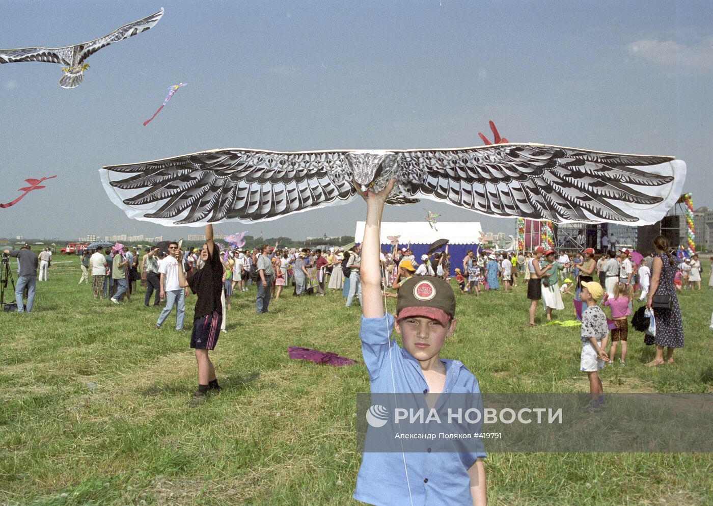 Праздник воздушных змеев в Тушине