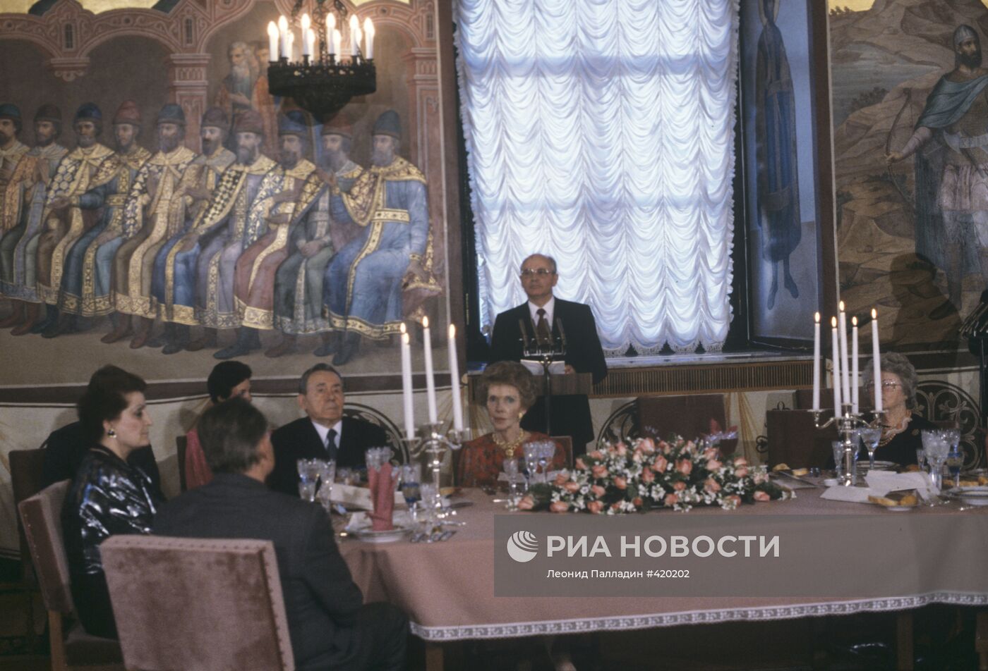 Официальный визит в СССР американской делегации
