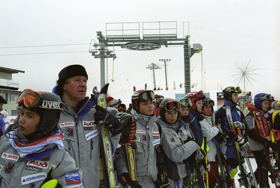 Открытие "Кубка Президента" по горнолыжному спорту
