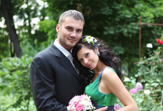 Сын лидера Партии регионов Виктор Янукович-младший женился