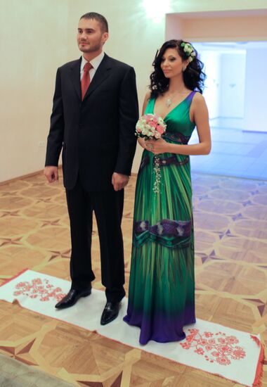 Сын лидера Партии регионов Виктор Янукович-младший женился