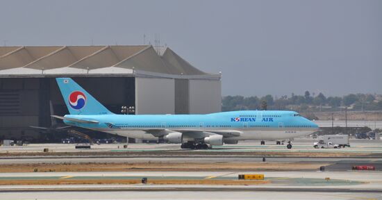 Боинг-747 авиакомпании Korean Air Lines