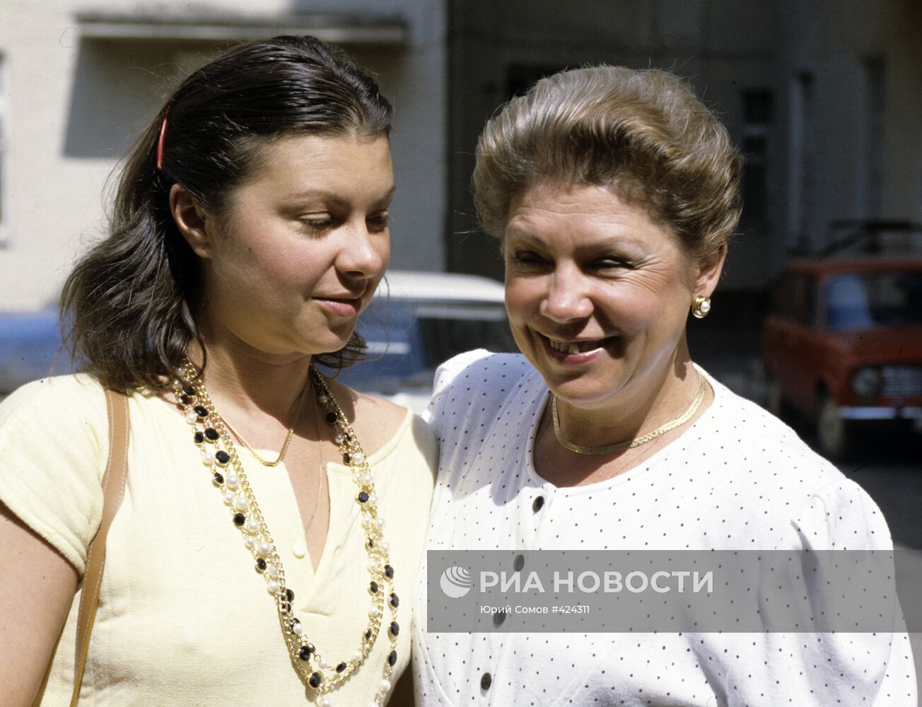 Лариса Латынина с дочерью
