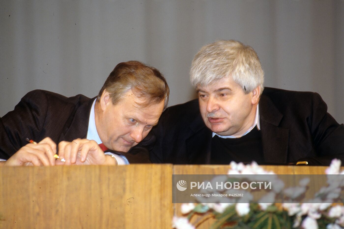 Анатолий Собчак и Гавриил Попов