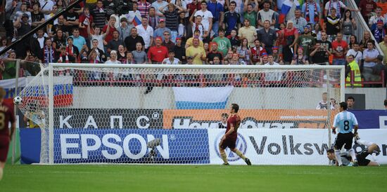 Товарищеский матч между сборными России и Аргентины в Москве