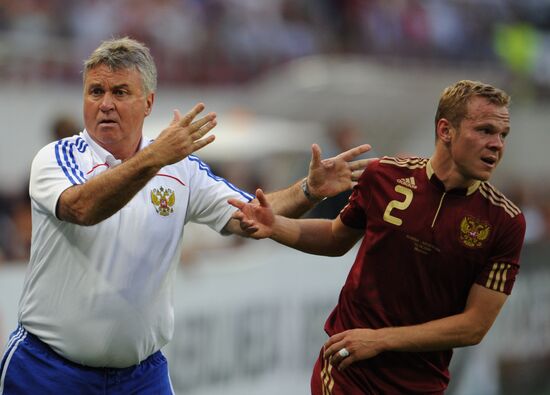 Товарищеский матч между сборными России и Аргентины в Москве