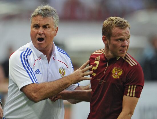 Товарищеский матч между сборными России и Аргентины в Москве