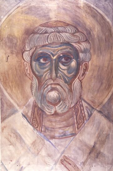 Копия фрески "Петр"