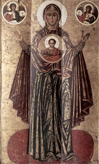 Икона "Богоматерь Великая Панагия"