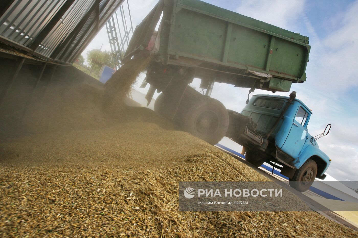 Уборка урожая на полях Татарстана