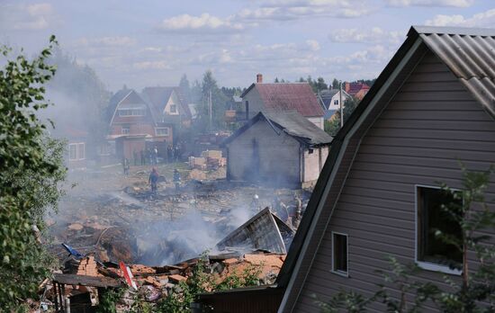 ЧП в небе над Жуковским во время подготовки к МАКС-2009