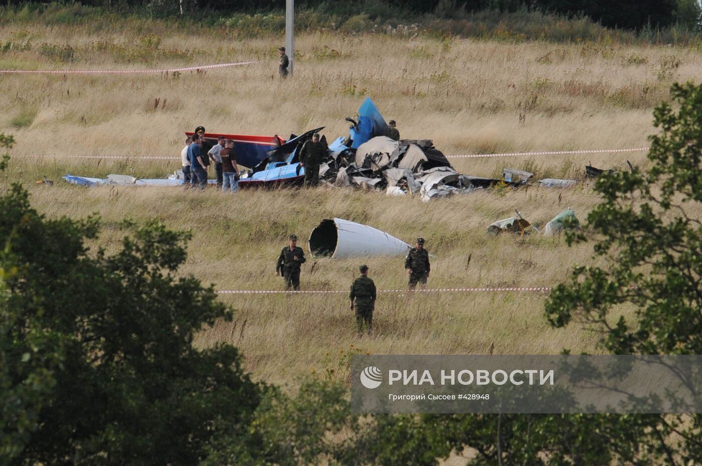 ЧП в небе над Жуковским во время подготовки к МАКС-2009