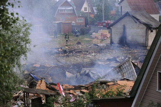 ЧП в небе над Жуковским во время подготовки к МАКС-2009