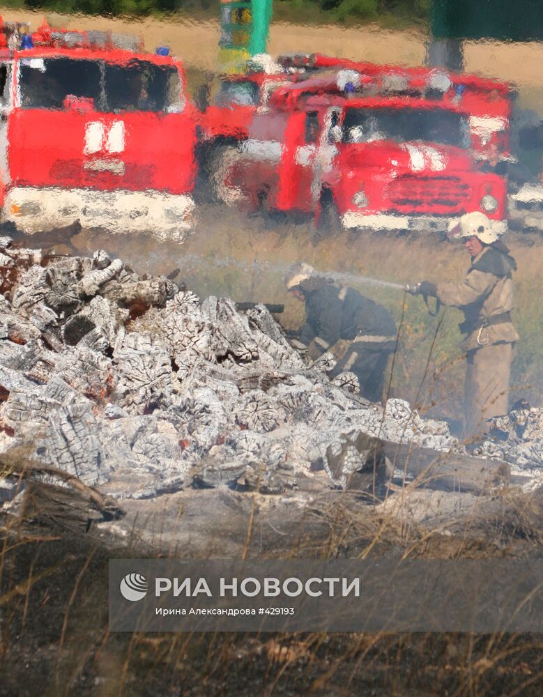 Авария на предприятии пиротехнических средств в Донецкой области