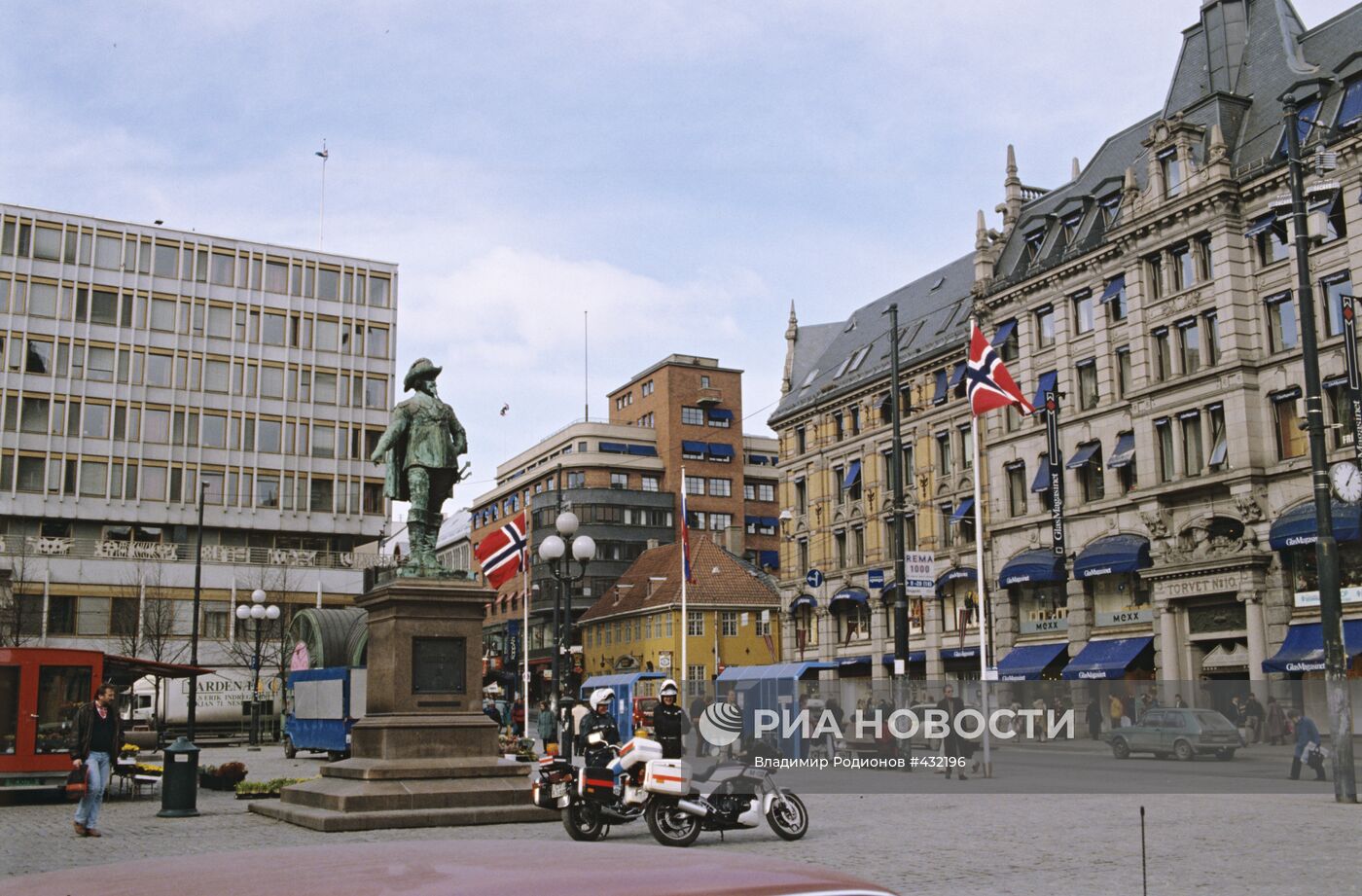 Памятник королю Дании и Норвегии Кристиану IV