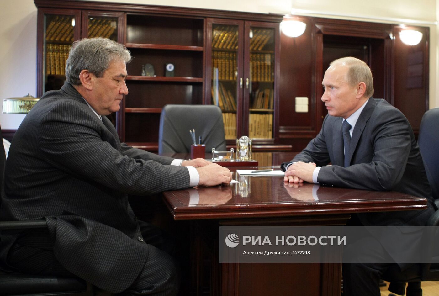 Встреча В. Путина с В. Штыровым