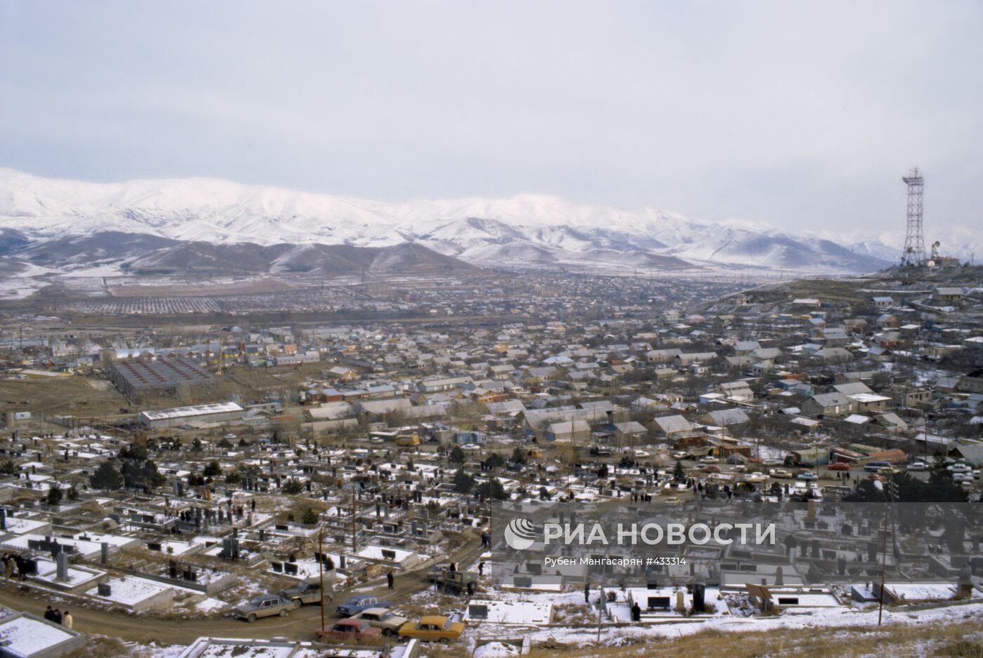Последствия землетрясения в Армении