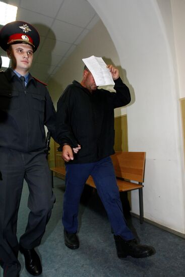 Подозреваемые в захвате "Арктик Си" в Басманном суде