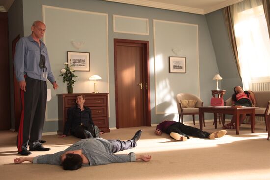 Съемки фильма "На измене" режиссера А.Атанесяна