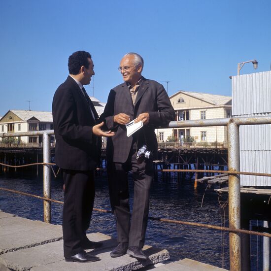 Херлуф Бидструп и Таир Салахов