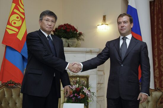 Встреча Д. Медведева с С. Баяром