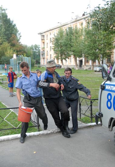 Антиалкогольный рейд сотрудников внутренних дел в Челябинске