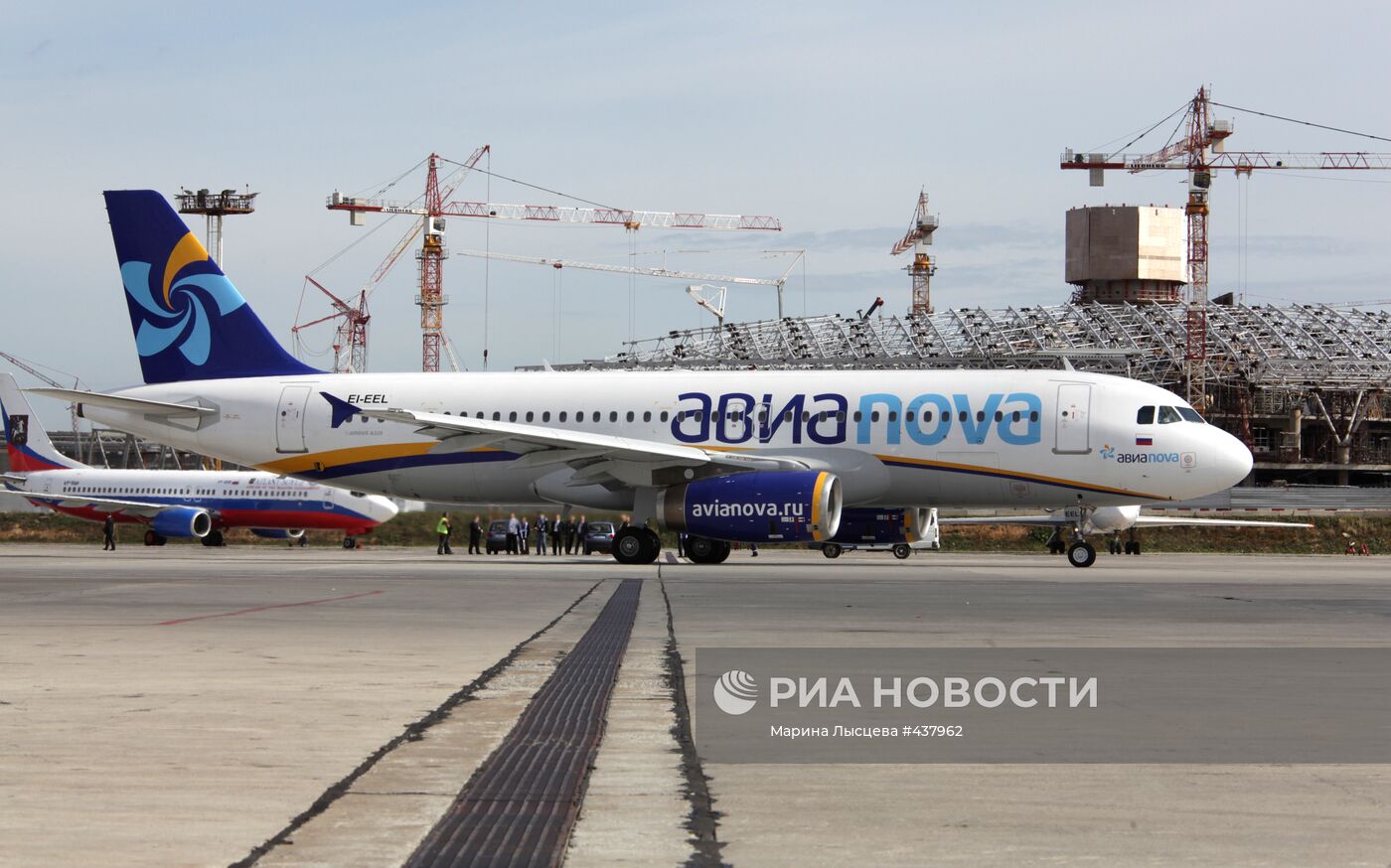 Первый самолет авиакомпании "Авиаnova" вылетел из Москвыы в Сочи