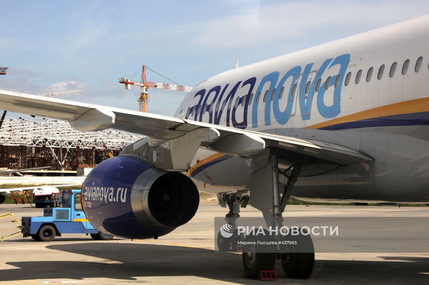 Первый самолет авиакомпании "Авиаnova" вылетел из Москвыы в Сочи