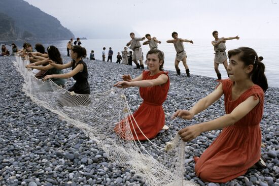 Праздник "Колхоба" в селе Сарпи