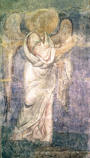 Фрески из церкви Архангела Михаила