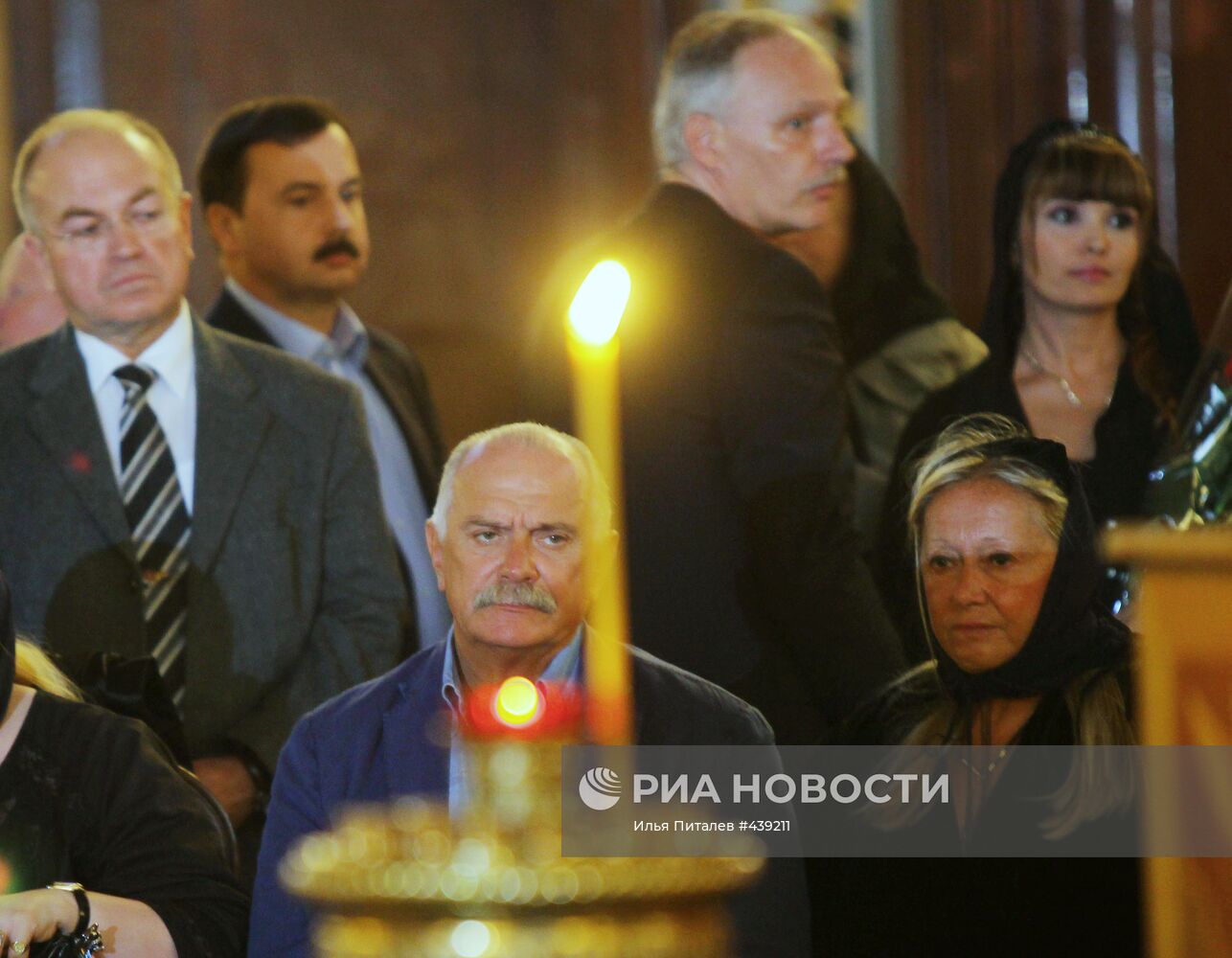 Прощание с писателем Сергеем Михалковым
