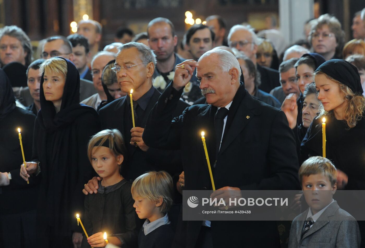 Отпевание Сергея Михалкова