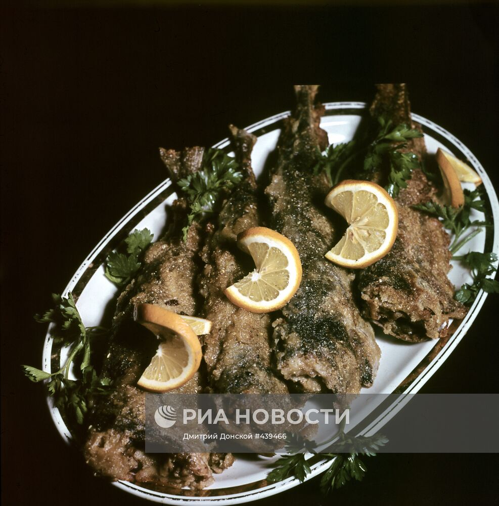 Жареная рыба по-грузински