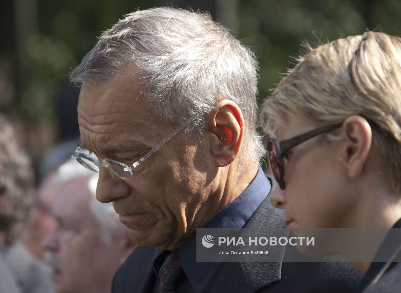 Похороны С. В. Михалкова на Новодевичьем кладбище в Москве