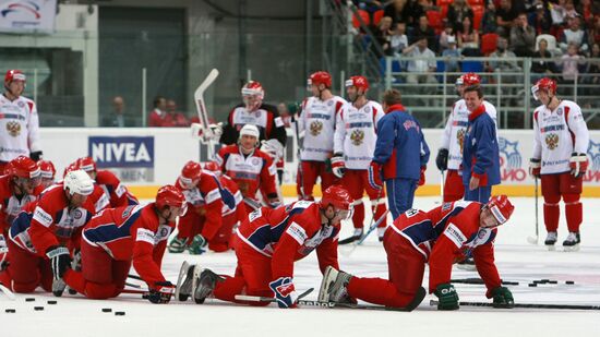 Олимпийский сбор российских хоккеистов
