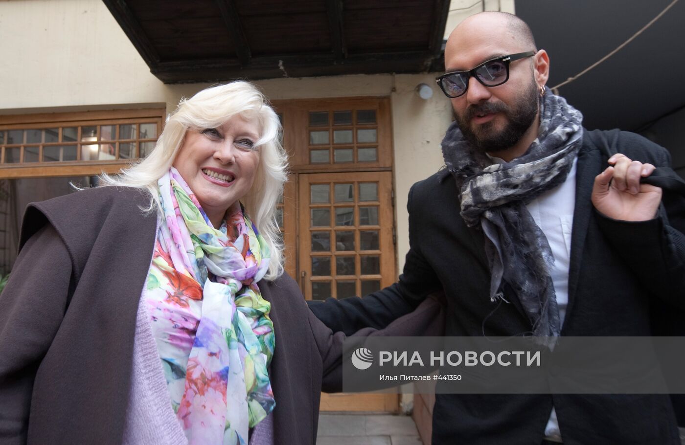 Режиссер Кирилл Серебренников и актриса Ирина Мирошниченко