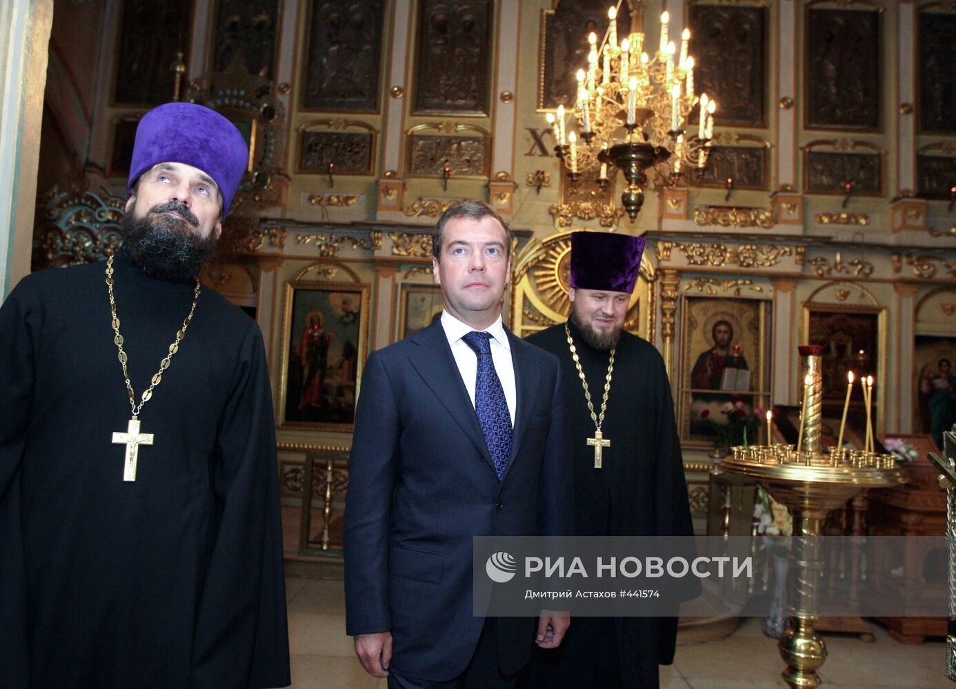 Рабочая поездка президента РФ Д. Медведева в ЦФО