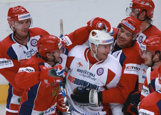 Открытая тренировка олимпийской сборной России по хоккею