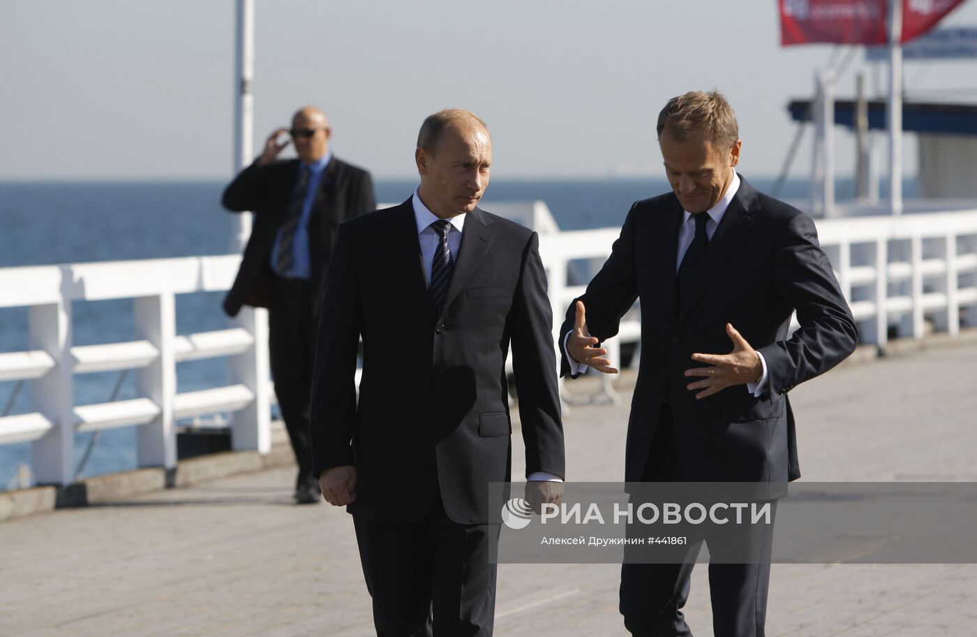 Рабочий визит премьер-министра РФ В.Путина в Польшу