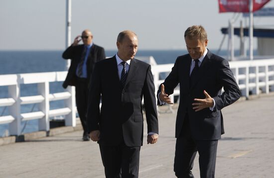 Рабочий визит премьер-министра РФ В.Путина в Польшу