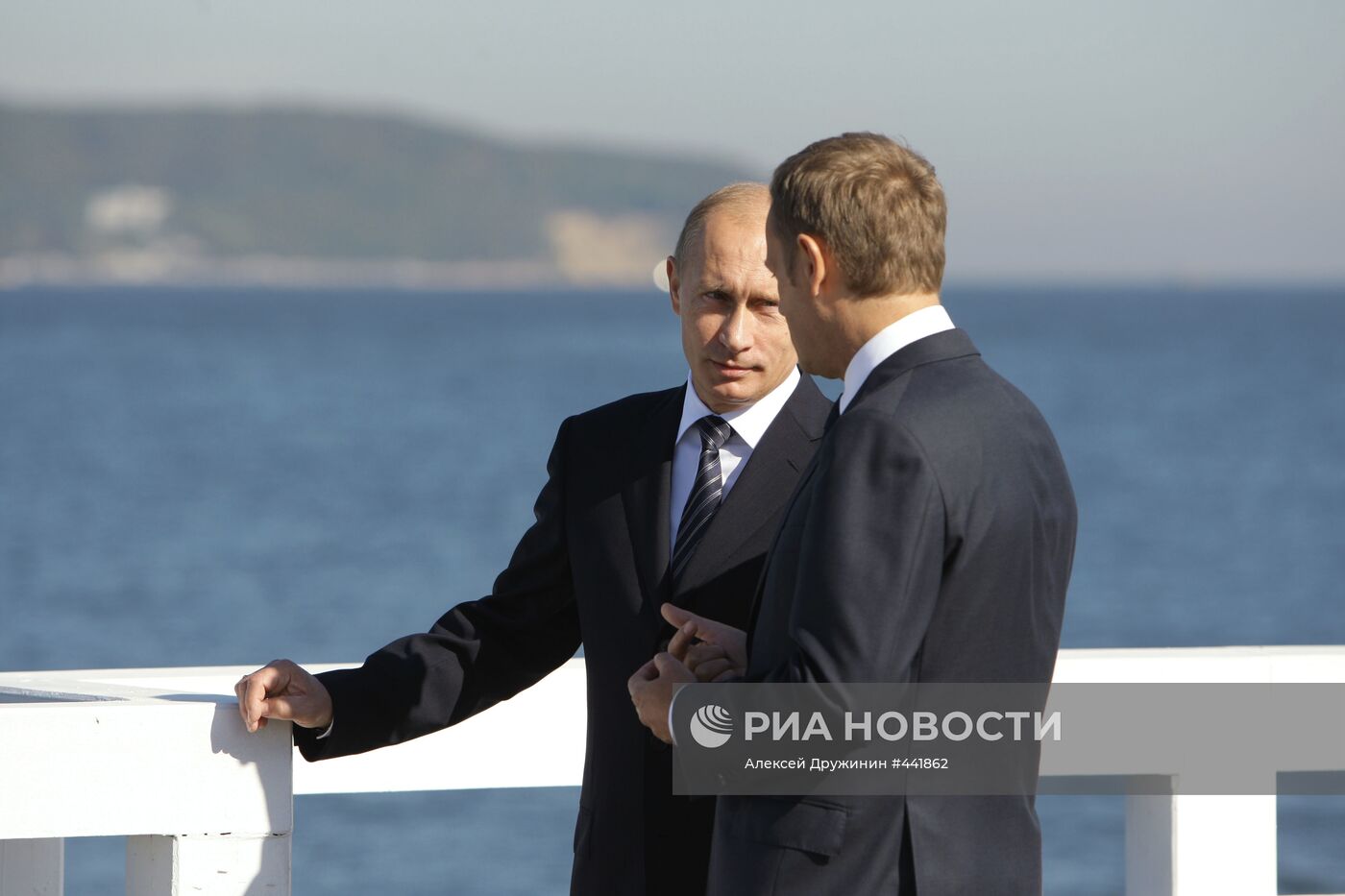 Рабочий визит премьер-министра РФ В.Путина в Польшу