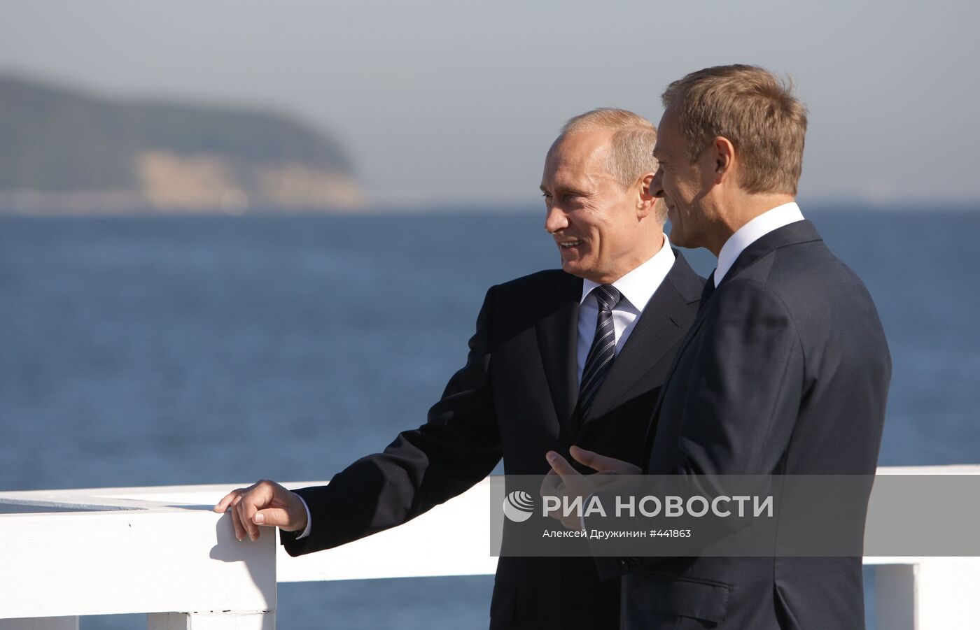 Рабочий визит премьер-министра РФ В.Путина в Польшу