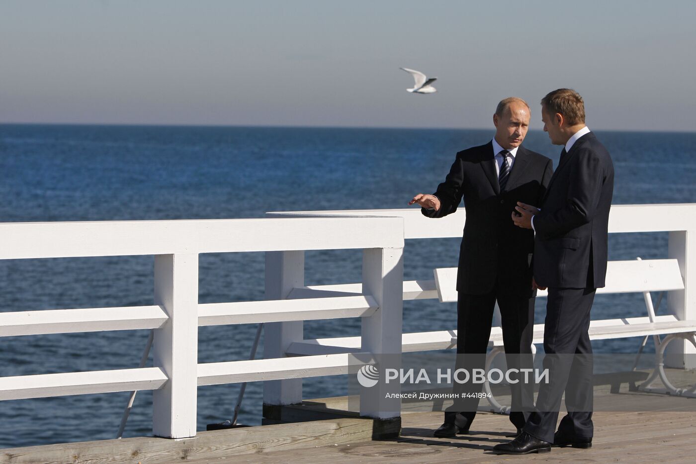 Рабочий визит премьер-министра РФ В.Путина в Польшу