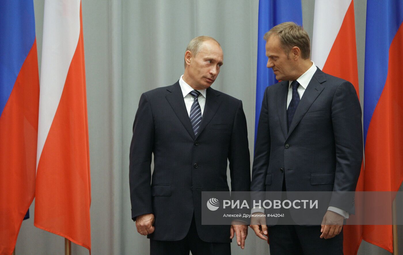 Рабочий визит премьер-министра РФ В.Путина в Польшу