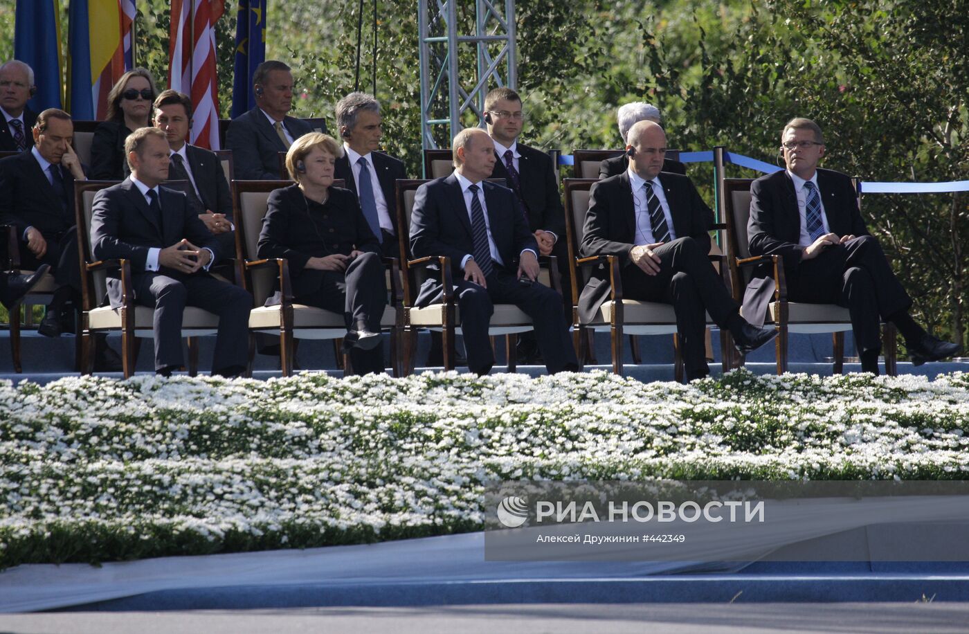 Рабочий визит премьер-министра РФ В.Путина в Польшу