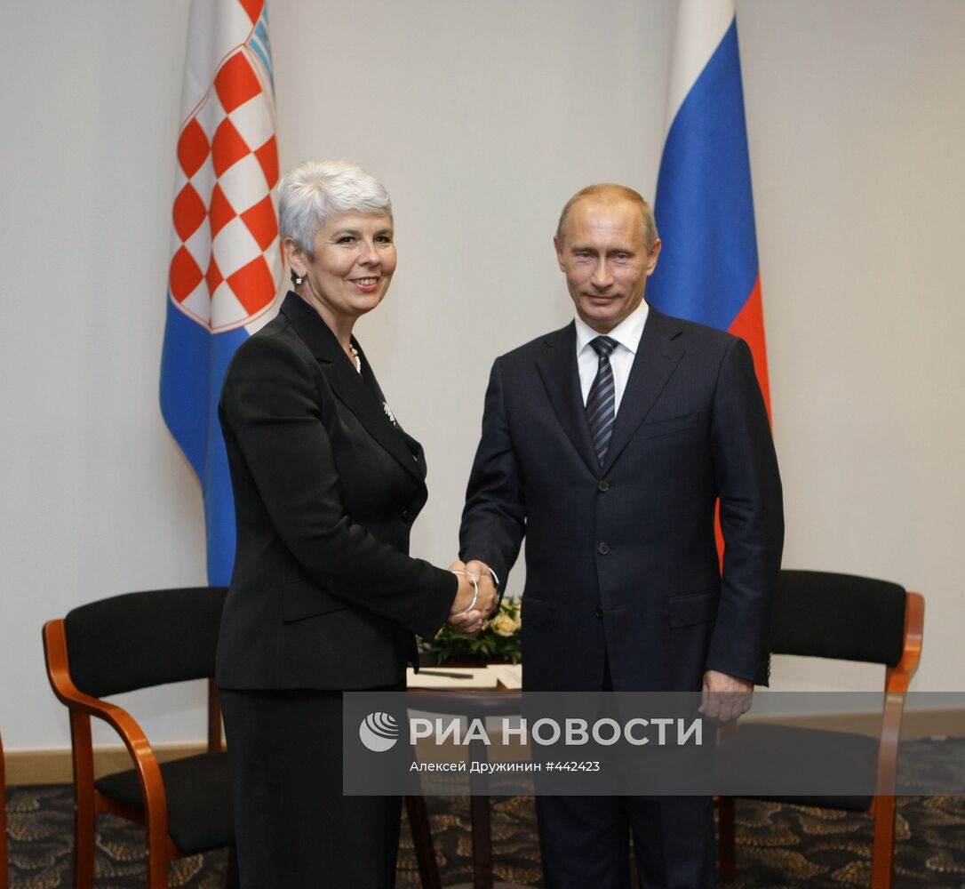 Рабочий визит премьер-министра РФ В.Путина в Польшу